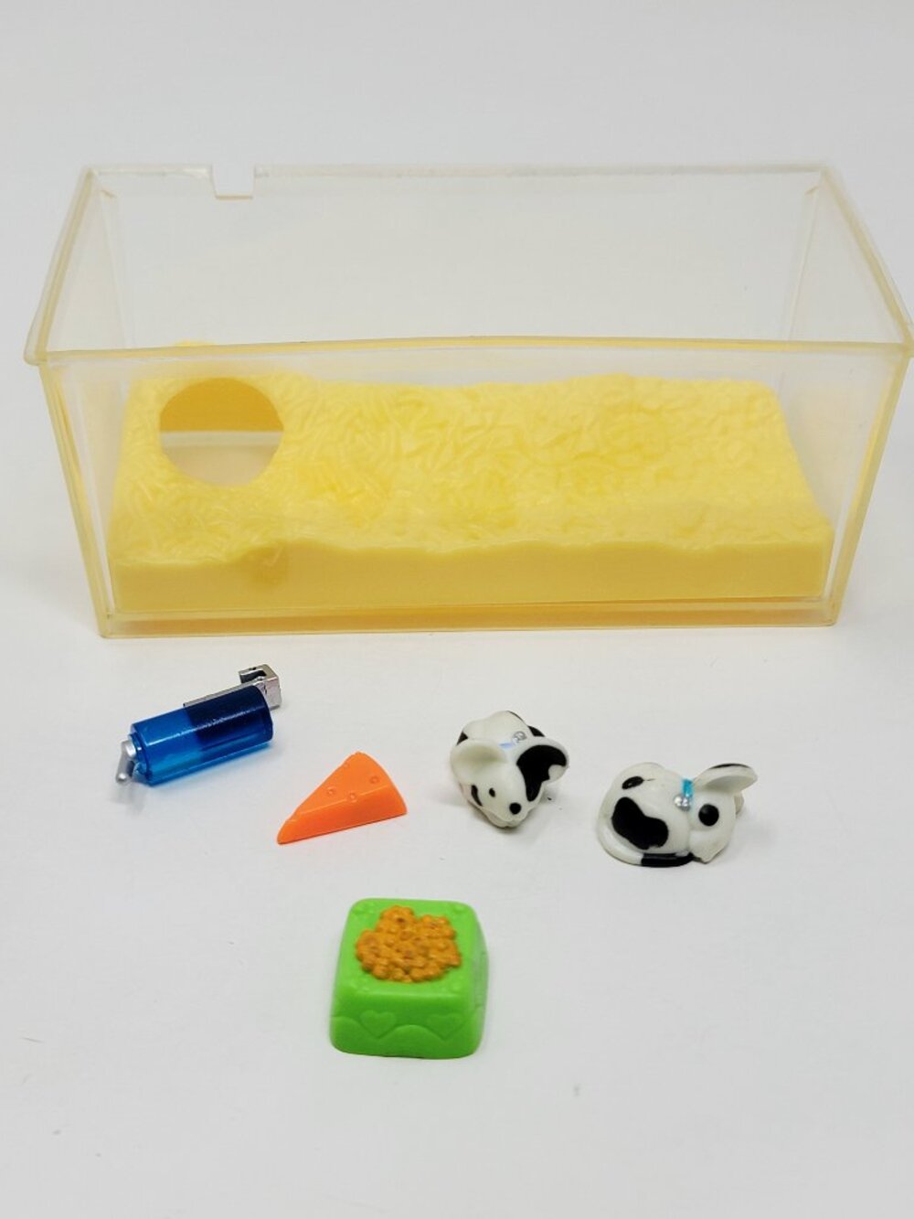 Vintage 1993 Kenner LPS Itsy Bitsy Mice Playset Littlest Pet Shop Mice & Habitat
